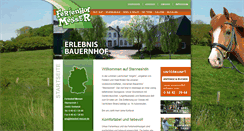 Desktop Screenshot of ferienhof-messer.de